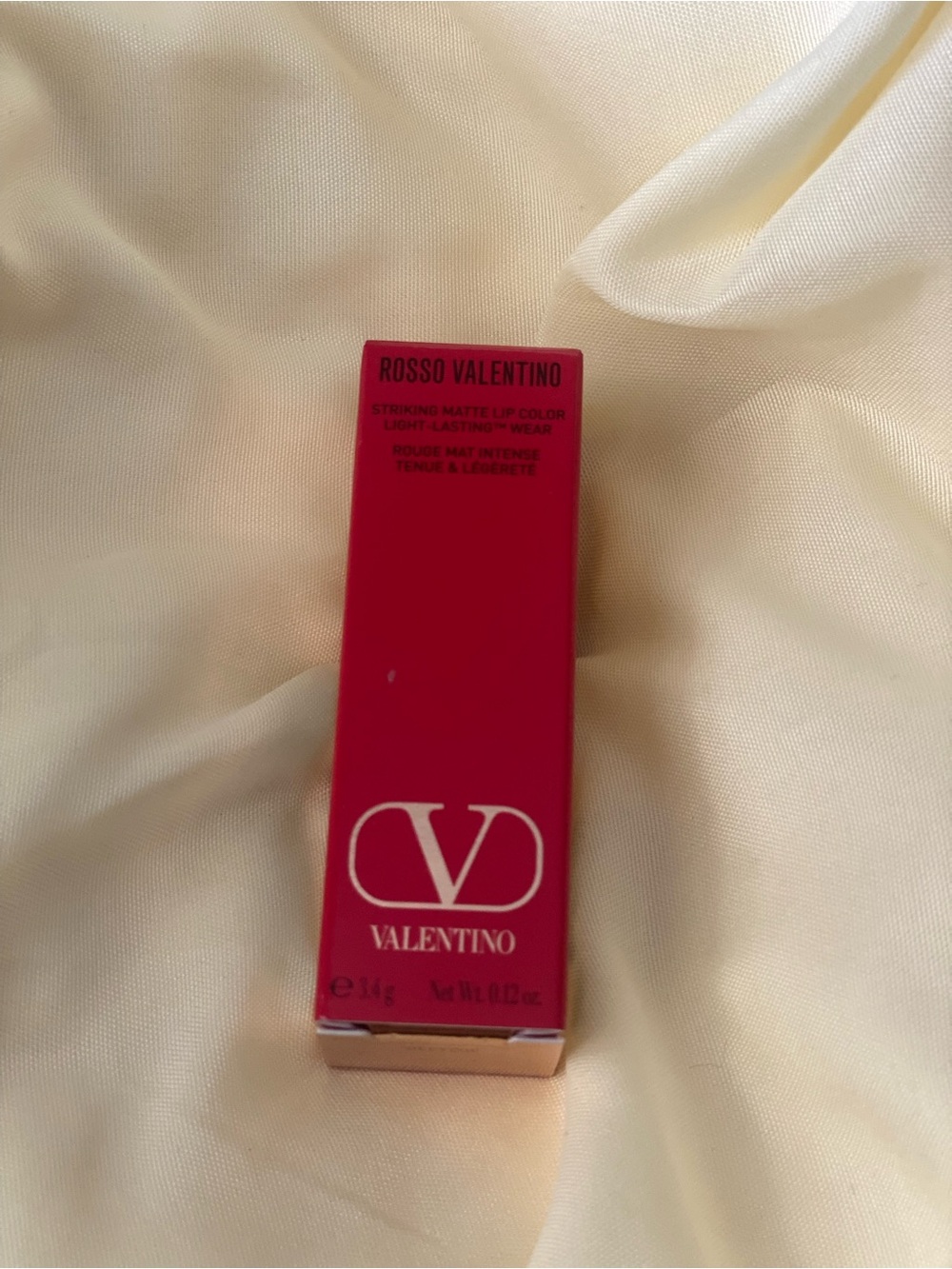 Valentino Rosso Velvet Matte Lipstick - Bold Red